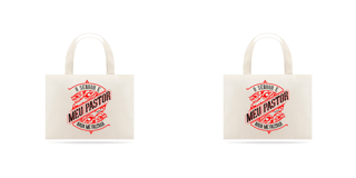Eco bag grande - Salmo 23:1
