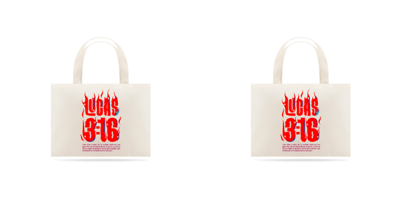 Eco bag Lucas 3:16