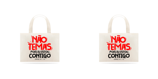 Eco bag grande - Isaias 41:10