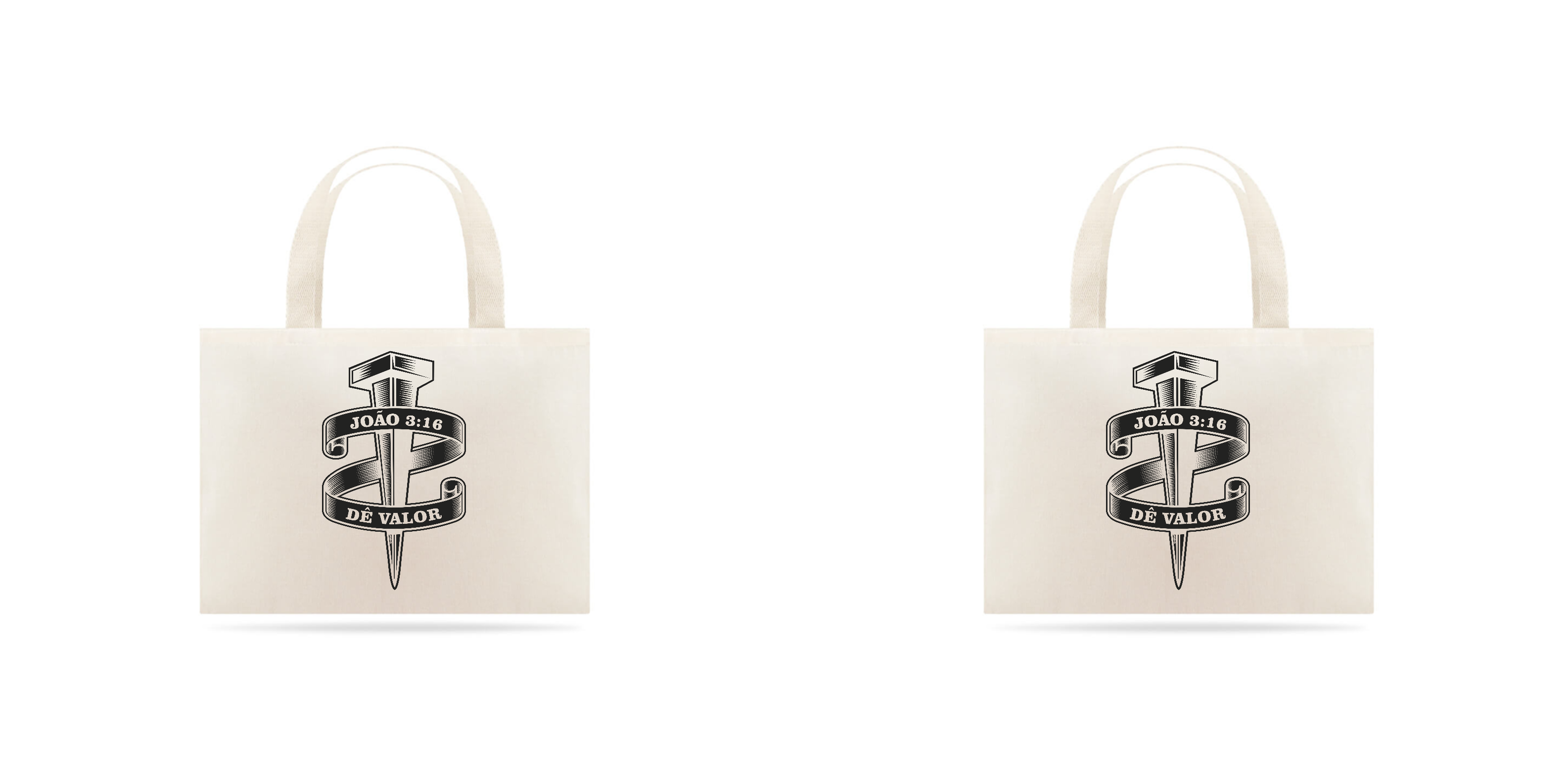 Eco bag grande - João 3:16