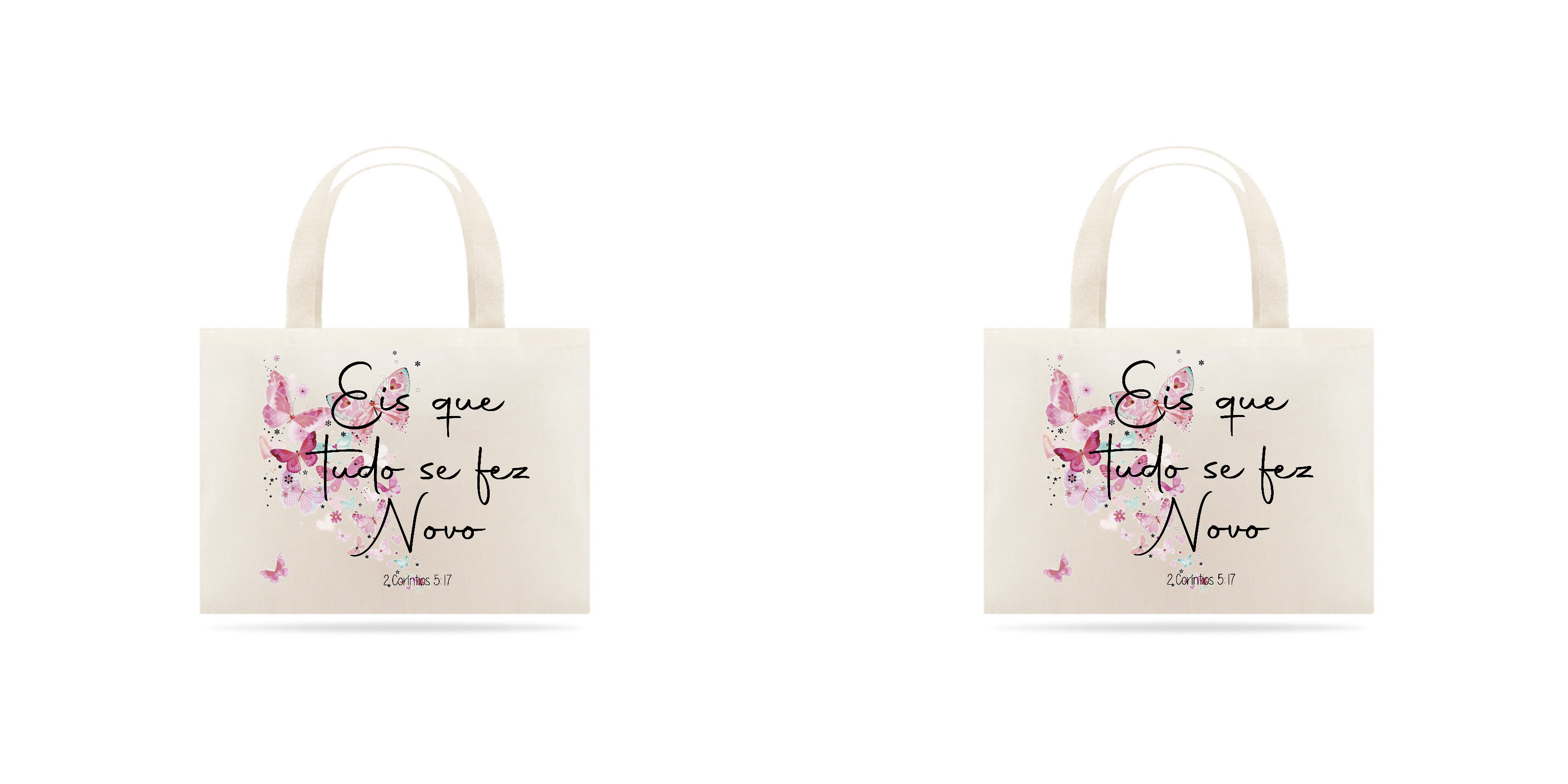 Eco bag grande - 2 Coríntios 5:17