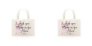 Eco bag grande - 2 Coríntios 5:17