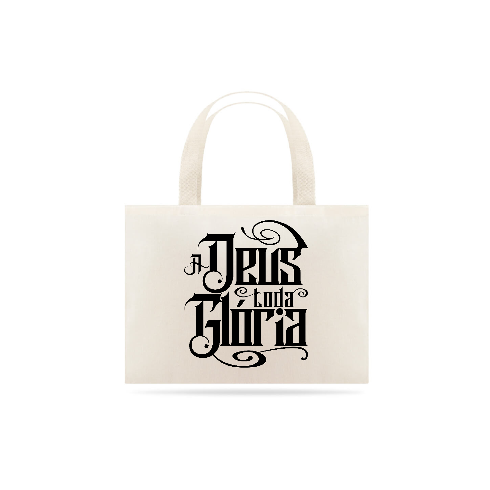 Eco bag A Deus toda glória