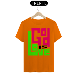 Nome do produto Camiseta Cristã God is love | Unissex Quality