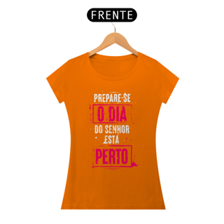 Nome do produto Camiseta Cristã Prepare-se | Baby Long Quality