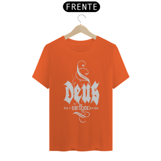Nome do produto Camiseta Cristã Deus tem o melhor pra mim | Unissex Prime