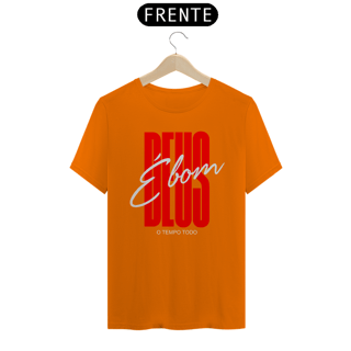Nome do produto Camiseta Cristã Deus é bom | Unissex Quality