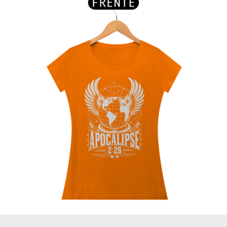 Nome do produto Camiseta Cristã Apocalipse 2:26 | Baby Long Quality