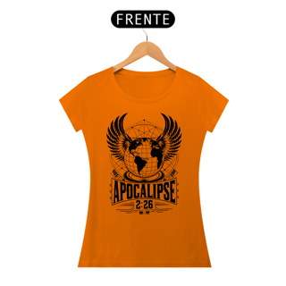 Nome do produto Camiseta Cristã Apocalipse 2:26 | Baby Long Quality