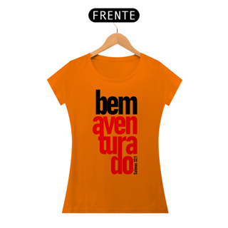 Nome do produto Camiseta Cristã Bem Aventurado | Baby Long Quality