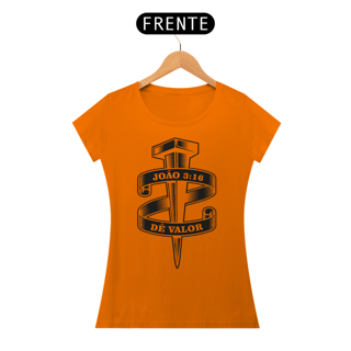 Nome do produto Camiseta Cristã João 3:16 | Baby Long Quality