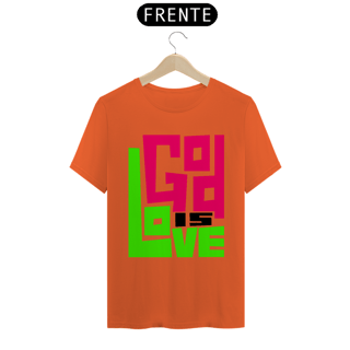 Nome do produto Camiseta Cristã God is Love | Unissex Prime