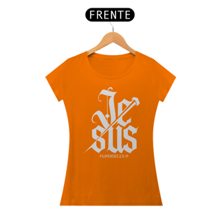 Nome do produto Camiseta Cristã Filipenses 2:5-11 | Baby Long Quality