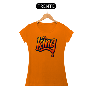 Nome do produto Camiseta Cristã King | Baby Long Quality