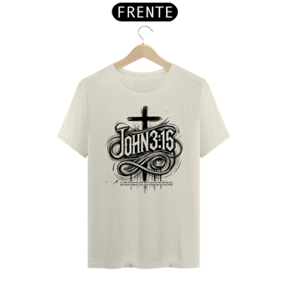 Nome do produto Camiseta Cristã John 3:16 | Unissex Prime