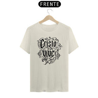 Nome do produto Camiseta Cristã Cristo Vive | Unissex Prime