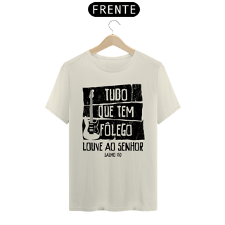 Nome do produto Camiseta Cristã Salmo 150 | Unissex Prime