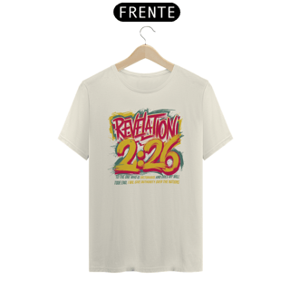 Nome do produto Camiseta Cristã Revelation 2:26 | Unissex Prime