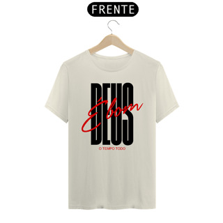 Nome do produto Camiseta Cristã Deus é bom | Unissex Prime