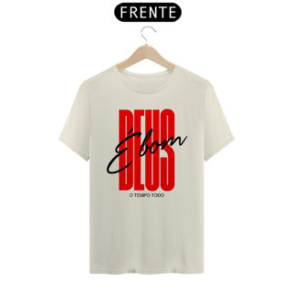 Nome do produto Camiseta Cristã Deus é bom | Unissex Prime