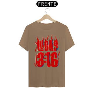 Nome do produto Camiseta Cristã Lucas 3:16 | Unissex Prime