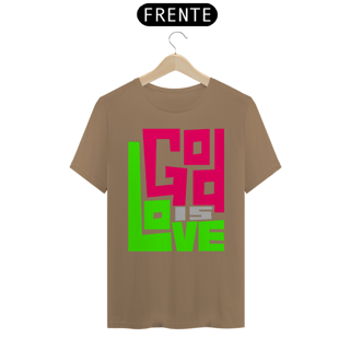 Nome do produto Camiseta Cristã God is Love | Unissex Prime