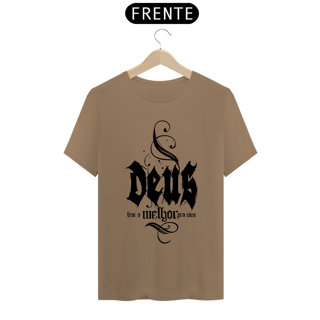 Nome do produto Camiseta Cristã Deus tem o melhor pra mim | Unissex Prime