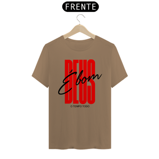 Nome do produto Camiseta Cristã Deus é bom | Unissex Prime