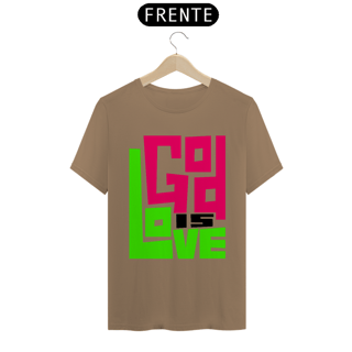 Nome do produto Camiseta Cristã God is Love | Unissex Prime