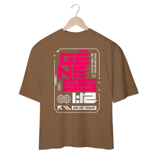 Nome do produto Camiseta Oversized (Frente) - Gênesis 1:12