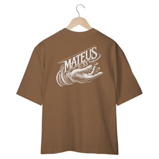 Nome do produto Camiseta Oversized (Costa) - Mateus 6:33