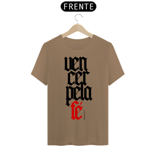 Nome do produto Camiseta Cristã Vencer pela Fé | Unissex Prime