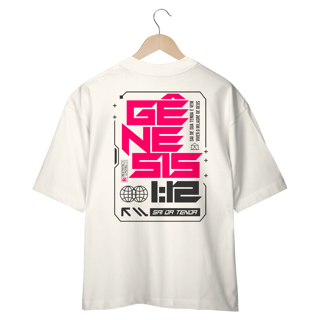 Nome do produto Camiseta Oversized (Costa) - Gênesis 1:12
