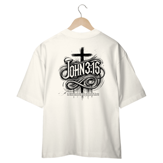 Nome do produto Camiseta Oversized (Costa) - John 3:16
