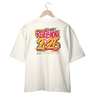 Nome do produto Camiseta Oversized (Costa) - Revelation 2:26