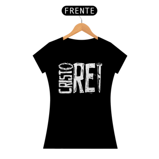 Nome do produto Camiseta Cristã Cristo Rei | Baby Long Quality