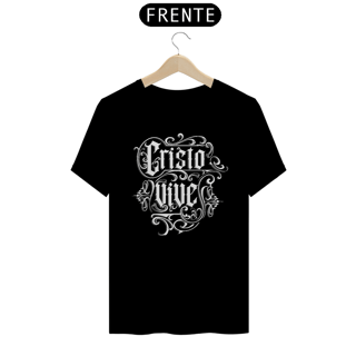 Nome do produto Camiseta Cristã Cristo Vive | Unissex Prime