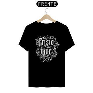 Nome do produto Camiseta Cristã Cristo Vive | Unissex Quality