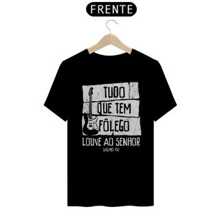 Nome do produto Camiseta Cristã Salmo 150 | Unissex Quality