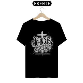 Nome do produto Camiseta Cristã John 3:16 | Unissex Quality