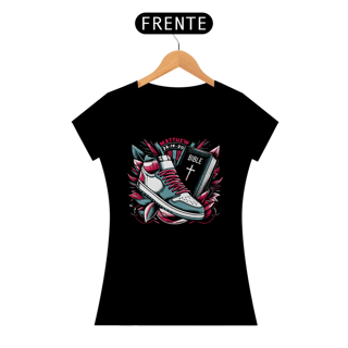 Nome do produto Camiseta Cristã Matthew 28:19-20 | Baby Long Quality