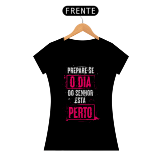 Nome do produto Camiseta Cristã Prepare-se | Baby Long Quality