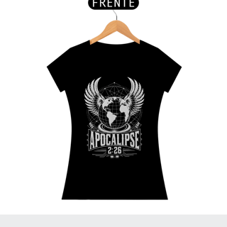 Nome do produto Camiseta Cristã Apocalipse 2:26 | Baby Long Quality