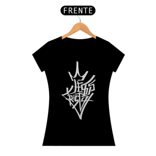 Nome do produto Camiseta Cristã Jesus (Estilo Grafite) | Baby Long Quality