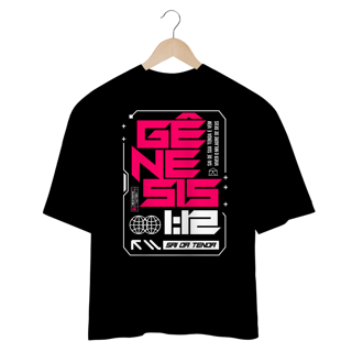 Nome do produto Camiseta Oversized (Frente) - Gênesis 1:12