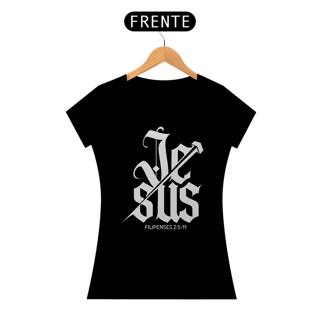 Nome do produto Camiseta Cristã Filipenses 2:5-11 | Baby Long Quality