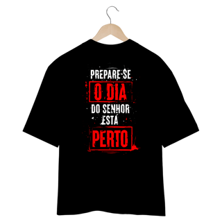 Nome do produto Camiseta Oversized (Costa) - Prepare-se