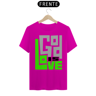Nome do produto Camiseta Cristã God is love | Unissex Quality