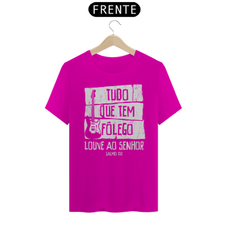 Nome do produto Camiseta Cristã Salmo 150 | Unissex Quality