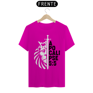 Nome do produto Camiseta Cristã Apocalipse 5:5 | Unissex Quality